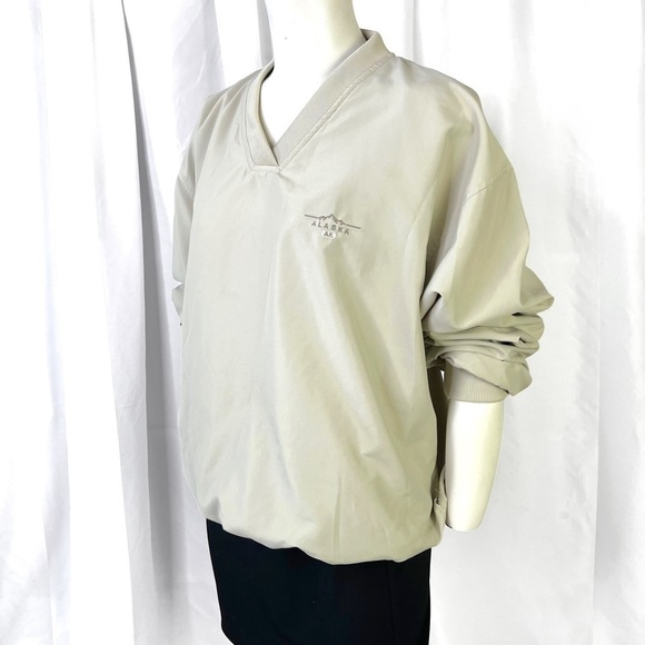 PRAIRIE MOUNTAIN SWEATER PULLOVER GREEN  OUTDOOR JACKET OVERSIZED VINTAGE LARGE - Picture 5 of 7